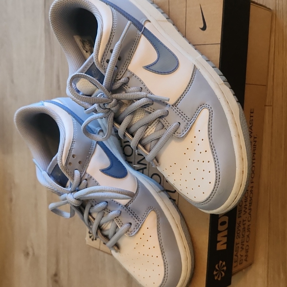 Youth LIGHT BLUE NIKE DUNKS